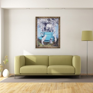 Tablou inramat - Ellen Golla - Ceai dupa-amiaza, 60 x 80 cm - Img 2