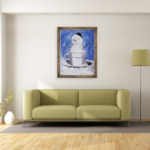 Tablou inramat - Ellen Golla - Un semn spunator, 60 x 80 cm - Img 2