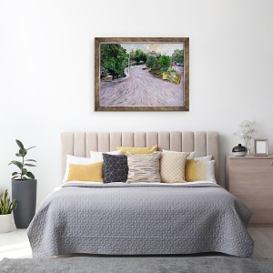 Tablou inramat - Ellen Golla - Vedere dintr-un Flyover, 70 x 90 cm - Img 3