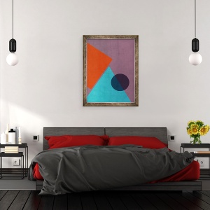 Tablou inramat - Emil Sandberg - Tetris, 2020, 60 x 80 cm - Img 3