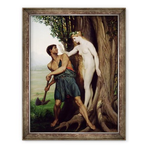 Tablou inramat - Emile Bin - Hamadryad, 60 x 80 cm