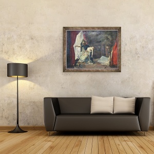 Tablou inramat - Eugenio Alvarez Dumont - O salvare in Paris, 60 x 80 cm - Img 2
