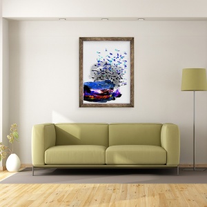 Tablou inramat - Ewelina Skowronska - toamna, 70 x 90 cm - Img 2