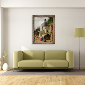Tablou inramat - Fabius Brest - Constantinople, 70 x 90 cm - Img 2