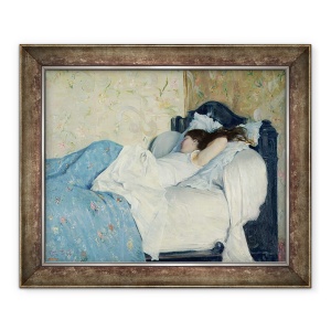 Tablou inramat - Federigo Zandomeneghi - in pat, 70 x 85 cm
