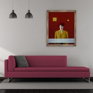 Tablou inramat - Filipp Rabachev - Anri. Revolutia emotiilor, 2018, 50 x 60 cm - Img 2