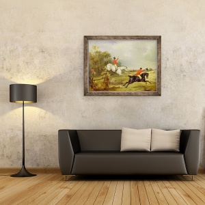 Tablou inramat - Francis Calcraft Turner - Acoperire de rupere, 60 x 80 cm - Img 2