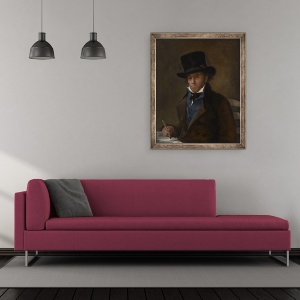 Tablou inramat - Francisco Jose de Goya y Lucientes - Asensio Julia, 50 x 60 cm - Img 2