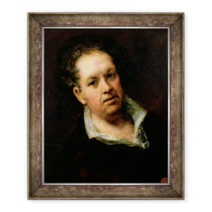 Tablou inramat - Francisco Jose de Goya y Lucientes - Autoportret, 50 x 60 cm