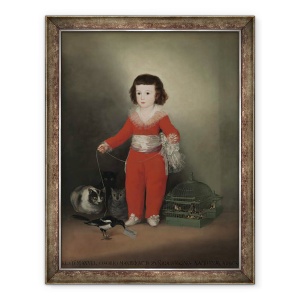 Tablou inramat - Francisco Jose de Goya y Lucientes - Don Manuel Osorio Manrique de Zuniga 1784-92, 70 x 90 cm
