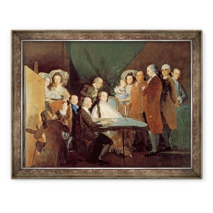 Tablou inramat - Francisco Jose de Goya y Lucientes - Familia infantului Don Luis de Borbon, 60 x 80 cm