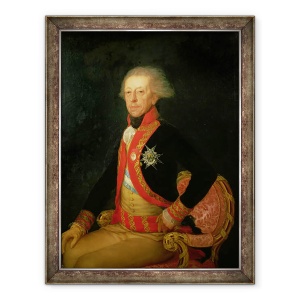 Tablou inramat - Francisco Jose de Goya y Lucientes - Generalul Antonio Ricardos 1727-94 c.1793-94, 60 x 80 cm