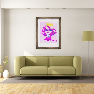 Tablou inramat - Francois Domain - Guma de mestecat, 60 x 80 cm - Img 2