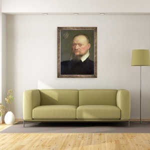 Tablou inramat - Frans I Pourbus - Jan van Hembyze, 60 x 80 cm - Img 2