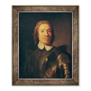 Tablou inramat - Gaspar de Crayer - Oliver Cromwell 1599-1658, 70 x 85 cm