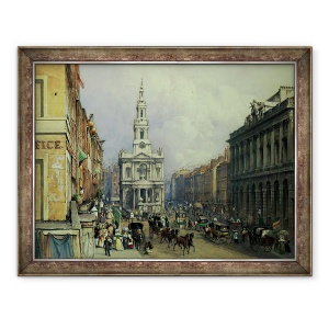 Tablou inramat - George Sidney Shepherd - Sfanta Maria Le Strand, 70 x 90 cm
