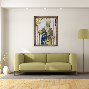 Tablou inramat - Giacomo Jaquerio - Cei noua demni I, 60 x 80 cm - Img 2