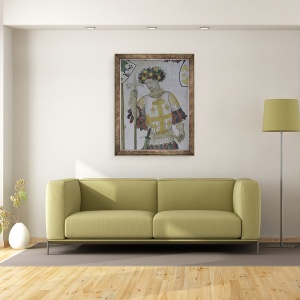 Tablou inramat - Giacomo Jaquerio - Cei noua demni II, 60 x 80 cm - Img 2