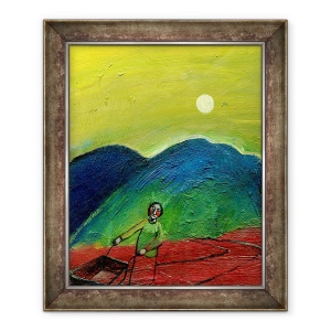 Tablou inramat - Gigi Sudbury - Am avut tot ce aveam nevoie, 70 x 85 cm