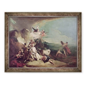 Tablou inramat - Giovanni Battista Tiepolo - Violul Europei, 70 x 90 cm