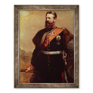 Tablou inramat - Gottlieb Biermann - Friedrich III, 60 x 80 cm
