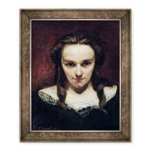 Tablou inramat - Gustave Courbet - Clarvazatorul sau Somnambulul, 50 x 60 cm