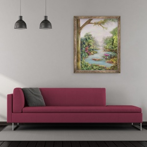 Tablou inramat - Hannibal Mane - Vista de vara, 1998, 50 x 60 cm - Img 2