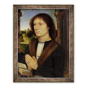 Tablou inramat - Hans Memling - Portretul lui Benedetto Portinari 1466-1551 1487, 70 x 90 cm