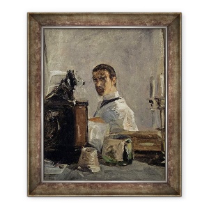 Tablou inramat - Henri de Toulouse-Lautrec - Autoportret, 70 x 85 cm
