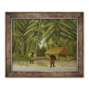 Tablou inramat - Henri J.F. Rousseau - Banana Harvest, 50 x 60 cm