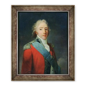 Tablou inramat - Henri-Pierre Danloux - Portretul lui Carol al Frantei 1757-1836, Conte De Artois, 70 x 85 cm