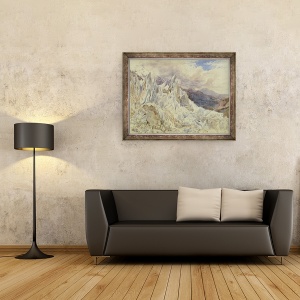 Tablou inramat - Henry Moore - Mer de Glas, 60 x 80 cm - Img 2