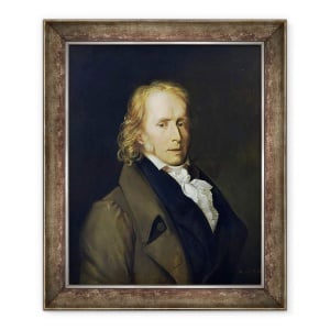 Tablou inramat - Hercule de Roches - Portretul lui Benjamin Constant de Rebecque 1767-1830, 70 x 85 cm