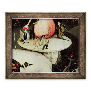 Tablou inramat - Hieronymus Bosch - Gradina deliciilor Pamantesti III, 50 x 60 cm