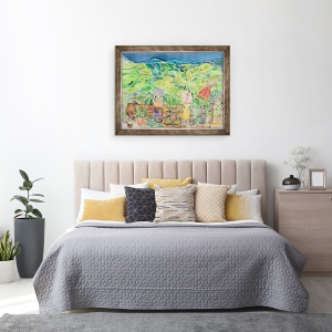 Tablou inramat - Hilary Simon - Kedewatan, Bali, 70 x 90 cm - Img 3