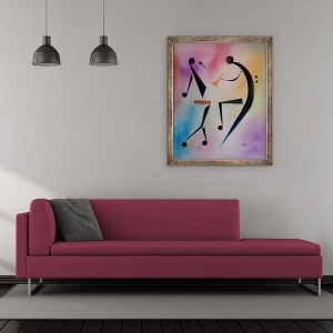Tablou inramat - Ikahl Beckford - Dulceata de tamberina, 50 x 60 cm - Img 2