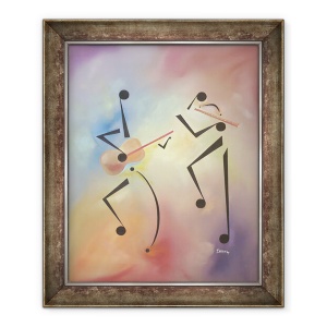 Tablou inramat - Ikahl Beckford - Flutina, 50 x 60 cm