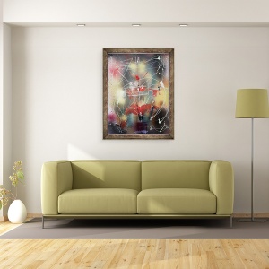 Tablou inramat - Ikahl Beckford - O alta dimensiune, 70 x 90 cm - Img 2