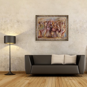 Tablou inramat - Ikahl Beckford - Storming, 70 x 90 cm - Img 2