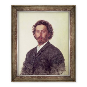 Tablou inramat - Ilya Efimovich Repin - Autoportret, 50 x 60 cm