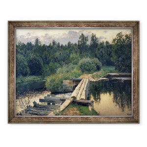 Tablou inramat - Isaak Ilyich Levitan - La Shallow, 60 x 80 cm