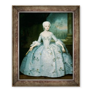 Tablou inramat - Ivan Yakovlevich Vishnyakov - Portretul lui Sarah Eleonor Fermor 1740-1824 1749-50, 70 x 85 cm