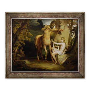 Tablou inramat - James Barry - Educatia lui Ahile, 70 x 85 cm