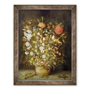 Tablou inramat - Jan Brueghel - Natura moarta cu flori, 60 x 80 cm