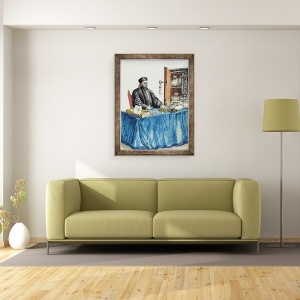 Tablou inramat - Jan van Grevenbroeck - Camatar venetian, 60 x 80 cm - Img 2