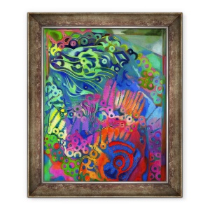 Tablou inramat - Jane Tattersfield - Sprite de apa, 2011, 50 x 60 cm