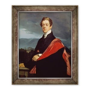 Tablou inramat - Jean Auguste Dominique Ingres - Portretul lui Nikolai Dmitrievici 1792-1849 Contele Guriev, 70 x 85 cm