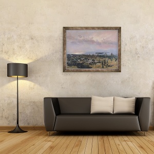 Tablou inramat - Jean-Baptiste Edouard Detaille - Visul, 60 x 80 cm - Img 2
