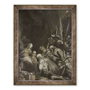 Tablou inramat - Jean de Saint-Igny - Adorarea magilor, 60 x 80 cm