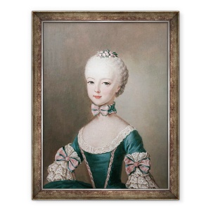 Tablou inramat - Jean-Etienne Liotard - Marie Antoinette, 70 x 90 cm